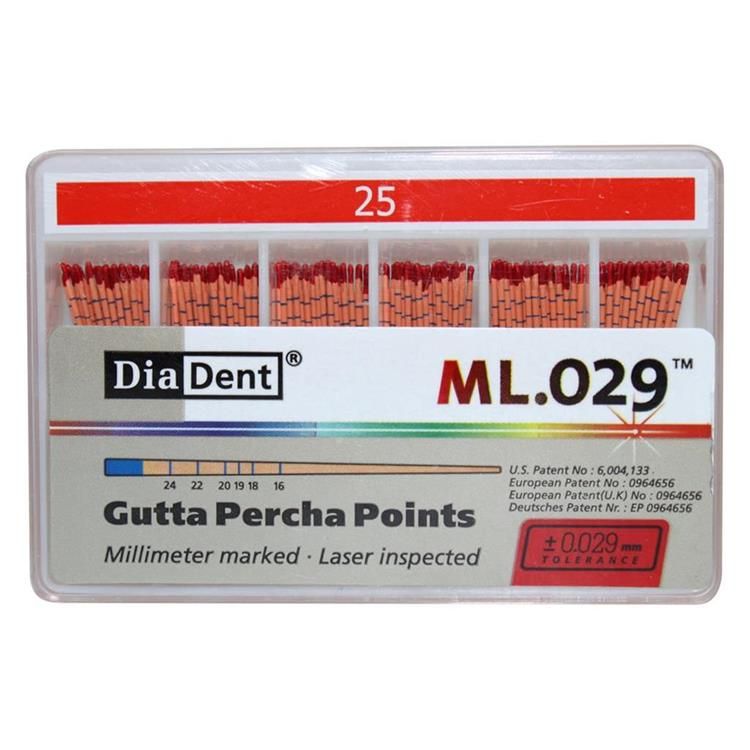 Diadent Gutta Percha Points 2% - ORAL HEALTHCART