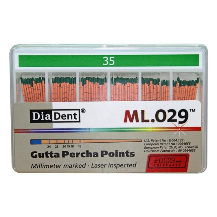 Diadent Gutta Percha Points 2% - ORAL HEALTHCART