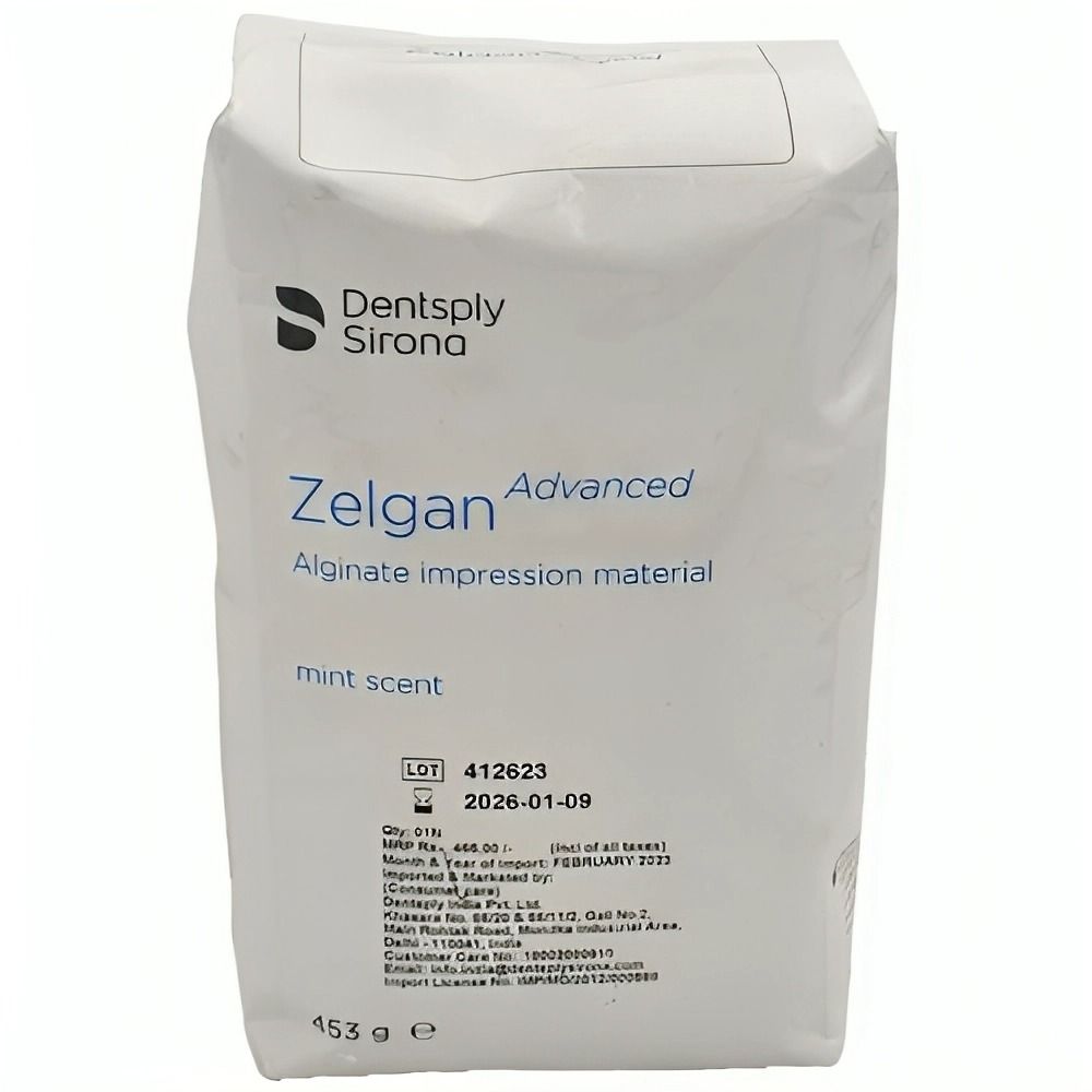 Dentsply Zelgan Advanced Alginate Powder Impression Material - ORAL HEALTHCART